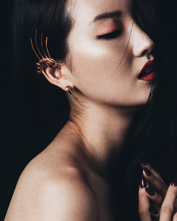 Isadora Spiked Ear Cuff