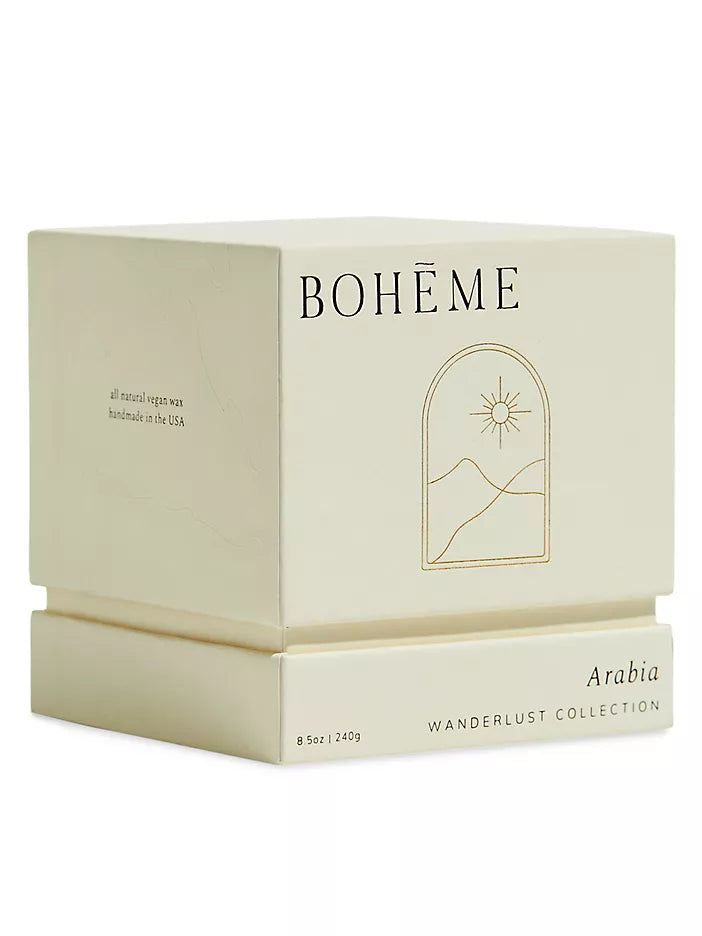Boheme - Arabia Oud & Cassis Scented Candle - 3