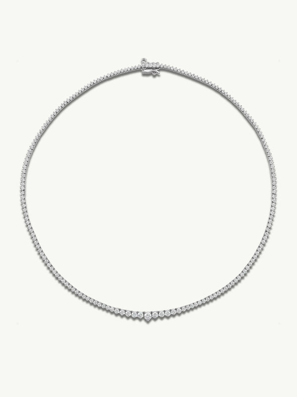 Eternal by Marei Graduated Diamond Necklace, 6.625 CTW