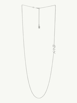 MAREI Seven Deadly Sins 'Envy' Pendant Necklace In 18K White Gold