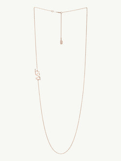 Envy Pendant Necklace In 18K Rose Gold