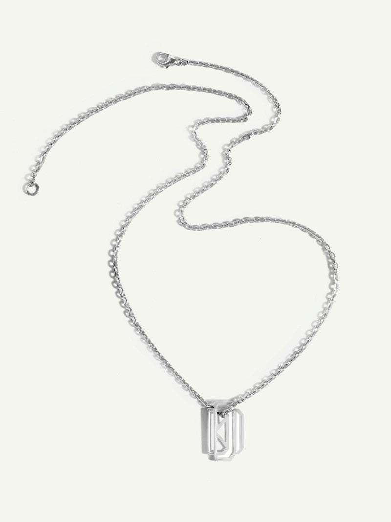 Diamond Cut Cable Chain Necklace In Platinum, 2.2mm